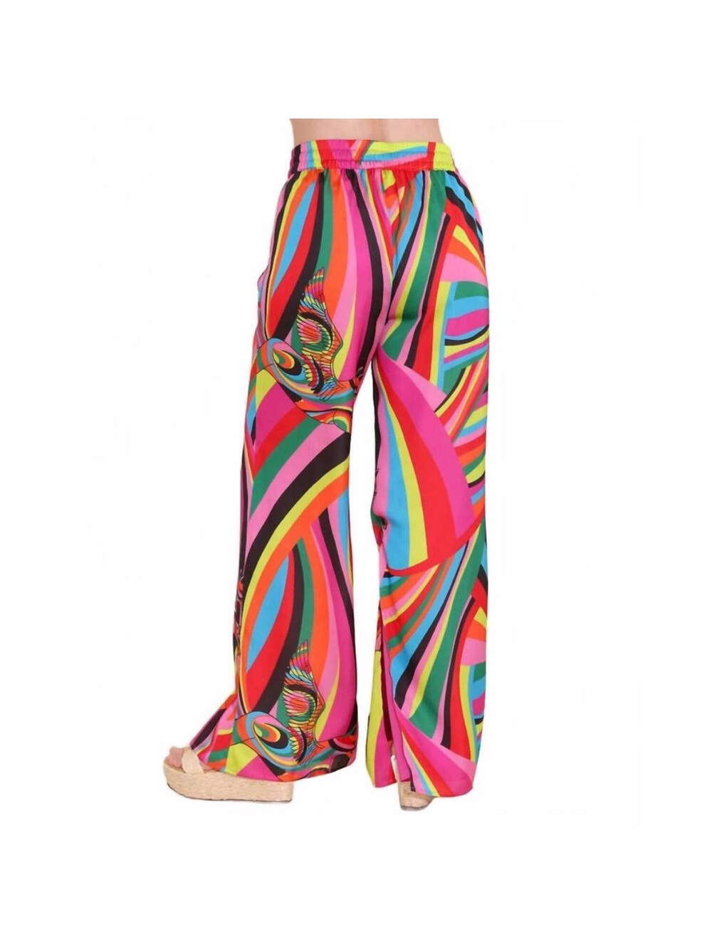 ALDEN ADAIR Multicolor Penny Pants in Sphynx  Small
